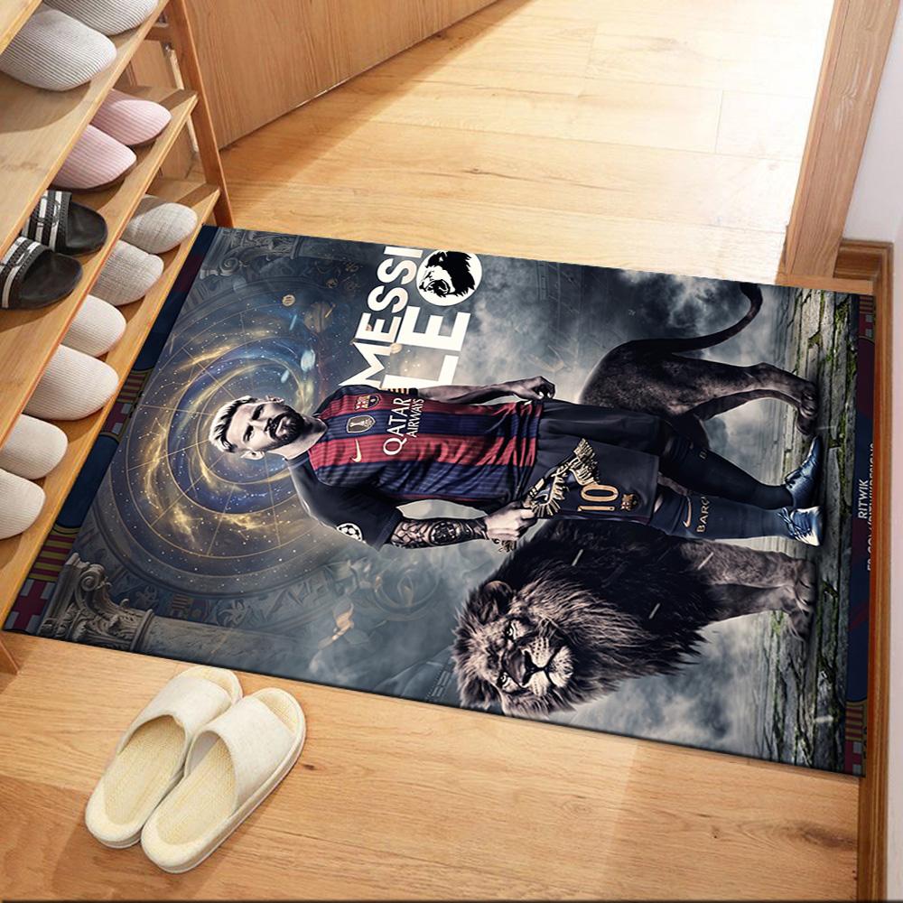Messi 554 Carpet Perfect for Study Room Kitchen Living Rooms Balcony Antislip Carpet Office Home Decor Best for Christmas