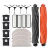 For Mova S20 Ultra / RLM71CE Robotic Vacuum Cleaner Roller Brush Side Brush Dust Bag Filter Mop Accessory Set