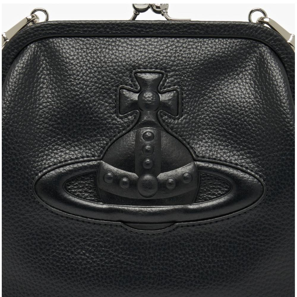 Vivienne Westwood Bio Green Grain Clutch Crossbody Bag 4b010009w S000d N403