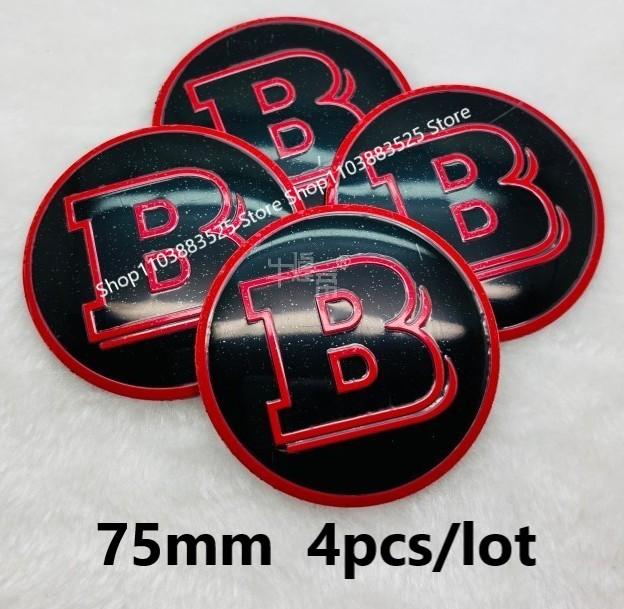 4Pcs Modified wheel hubcap B logo Emblem Badge sticker for W464 G63 G65 W463 G500 G350 W213 W204 W205 W253 W210 W211 W220