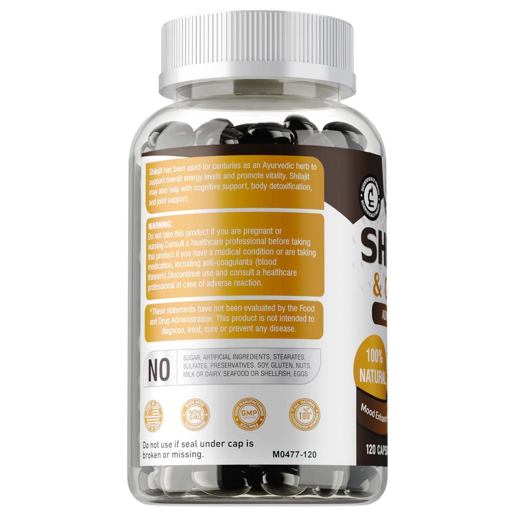 Airboy Shilajit & Ginseng Komplex Kapseln - Energie - ImmunGesundheit