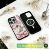 Cupid's arrow Phone Case For iPhone17,16,15,14,13,12,11 Plus,Pro Magnetic For Magsafe Wireless Charging