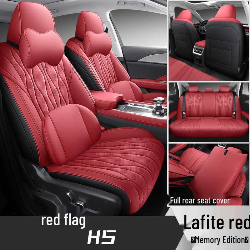 2024 Red Flag H5 Perforated Leather Seat Covers 1.5T/2.0T Full Coverage, Four Seasons.