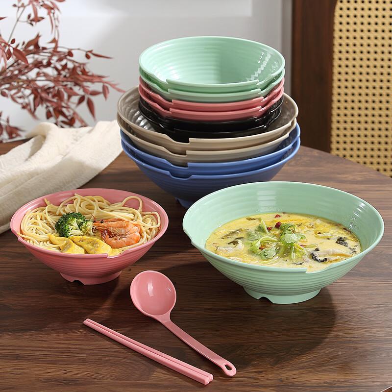 ZISIZ Japanese Style Straw Ramen Bowl