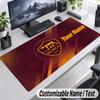 Custom Name Text Mouse Pad AS Roma FC Personalized Desk Pad For Work And Gaming