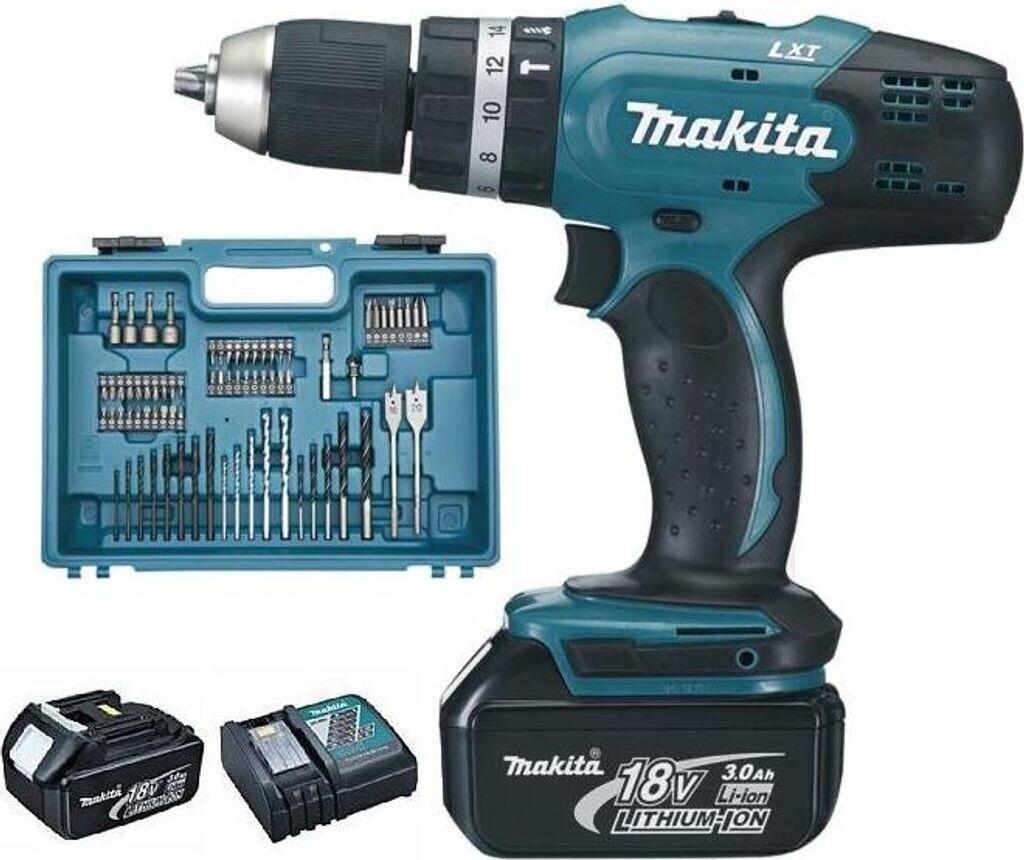 Ударный шуруповёрт Makita DHP453DHP453RFX4 (2 x 3,0 Ah + быстрое зарядное устройство) im кейс