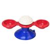 Windmill Cat Toy Rotating Interactive Multifunctional Kitten Comb Toy for Wall Door