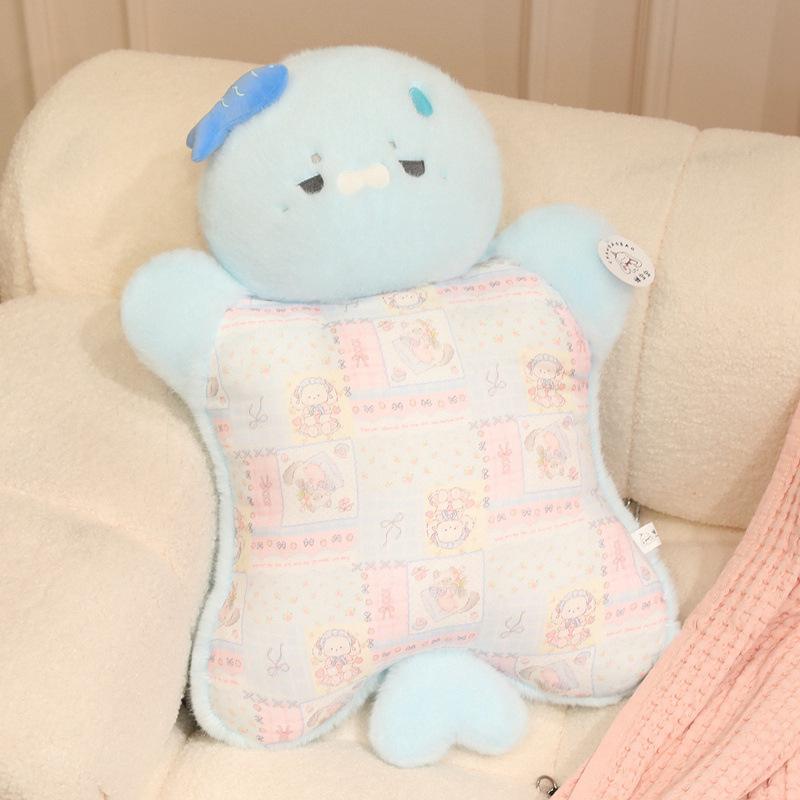 Giant Soothing Animal Plush Hug Pillow - Cute Stress Relief Gift for Girls' Birthdays