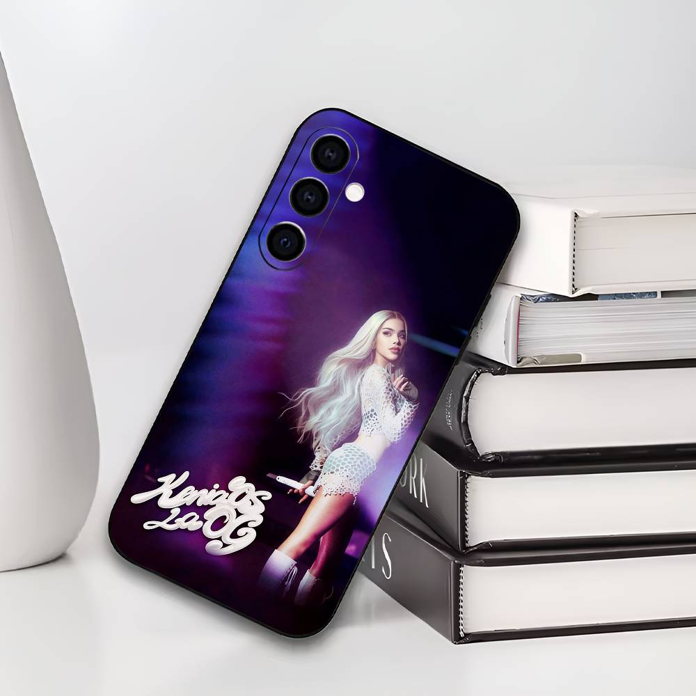 

Singer K-Kenia OS Soft Black Phone Case for Samsung Galaxy A73/A72/A71/A70/A53/A52/A51 Compatible with Other Models Samsung a22 5g