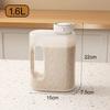 Sealed Transparent Storage Jar with Timer for Snacks, Grains, and Cereals
