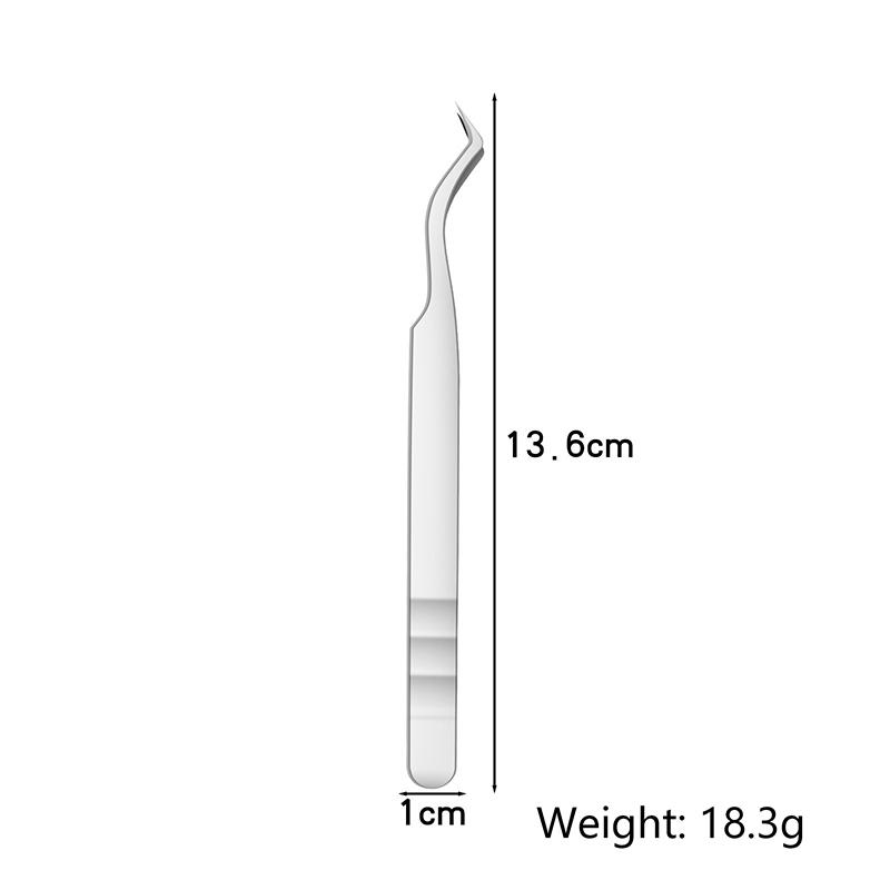 High Precision Eyelash Tweezers Beauty Eyelash Professional Grafting Eyelash High-Precision Flowering Tweezers