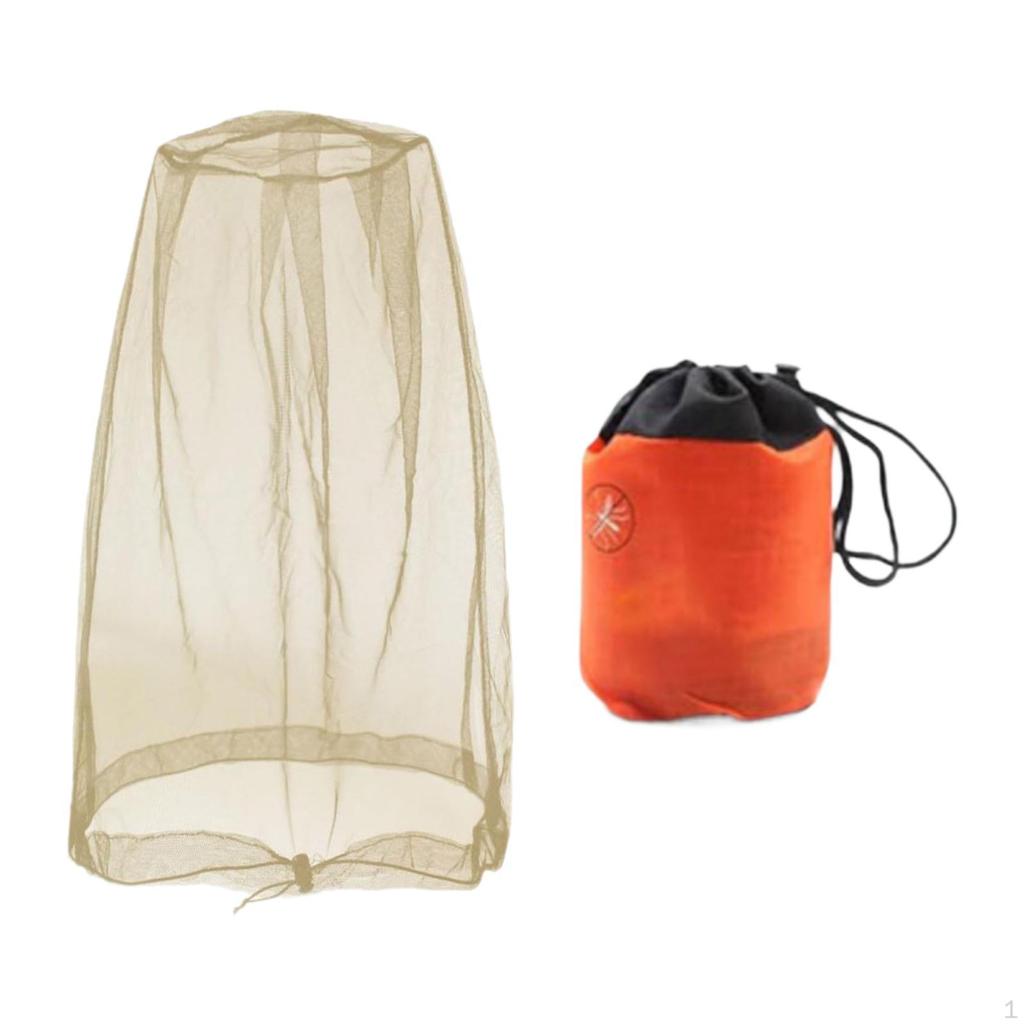 Ansiktsnät med förvaringspåse, Mjukt nät för resor och utomhusaktiviteter