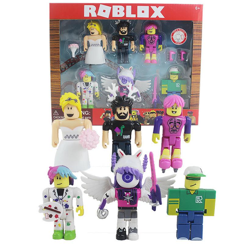Roblox Action Figures 2.5 To 3 Inch Virtual World Game Dolls Multiple Styles With Weapons Collectible Toys For Kids Aged 6 Plus