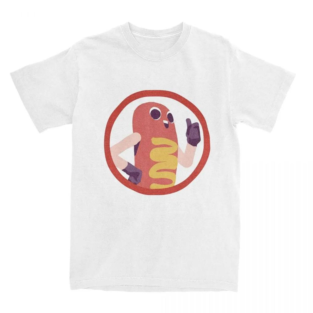 Chloe Price Hot Dog Man Hawt Dawg Man Cotton T Shirts Life Is Strange Tee Shirt for Aesthetic Casual Short Sleeve Clothing