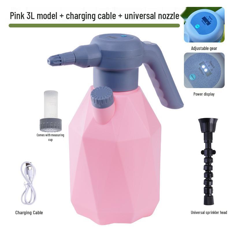 Electric Gardening Sprayer: Multipurpose Watering & Disinfection Can for Household Use