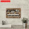 2d Flat 30*20m, The Last Supper Retro Sign, Home Decor, Garden Outdoor Wall Gift, Wooden Material, for Home, Kitchen, Garden, Bedroom, Bar Decoratin.