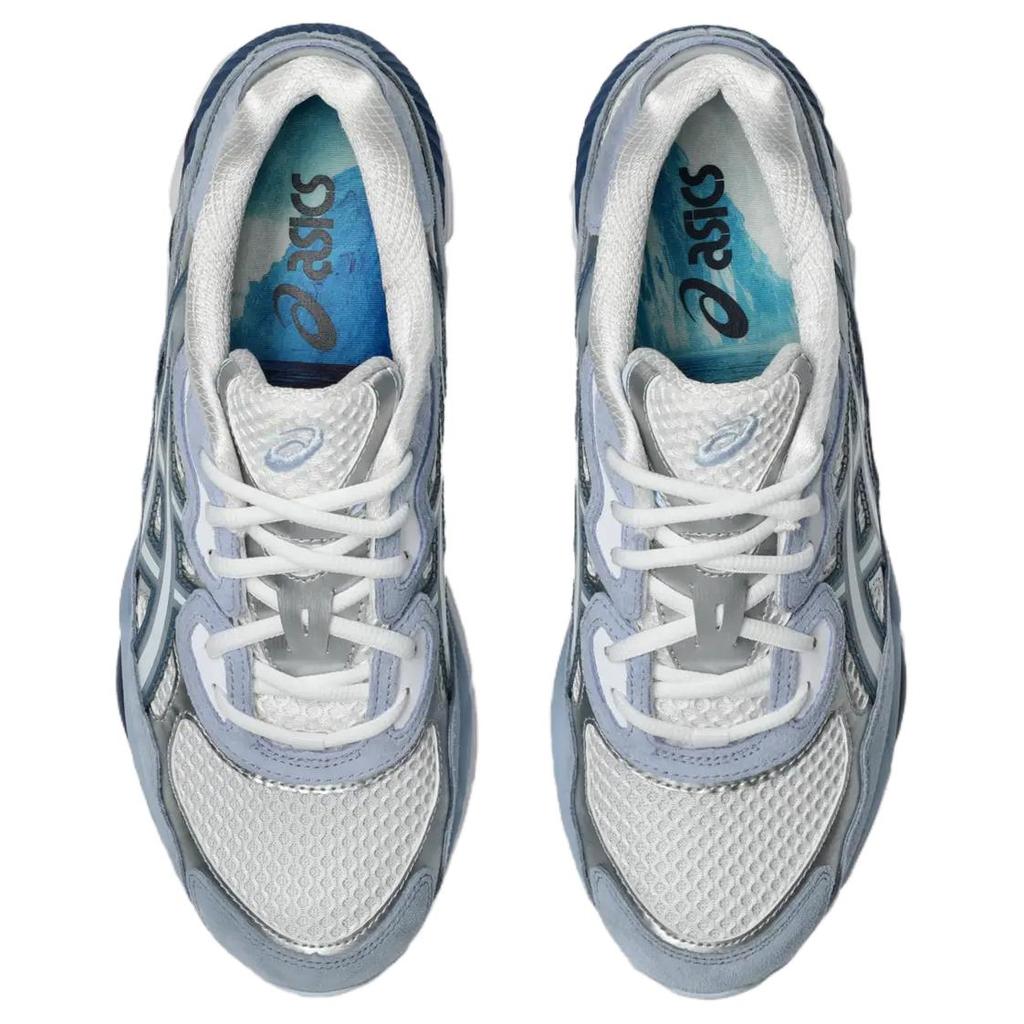Scarpe da Corsa Atmos x ASICS GEL NYC Unisex Bianco Blu 1203A975-100