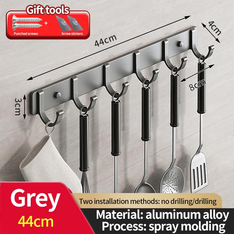 Bezděrovací dvířka za hákem Úložný prostor na zeď Věšák na šaty Háček na kabáty bez vrtání Věšák Ložnice Organizér Úložný prostor Kuchyně Acce