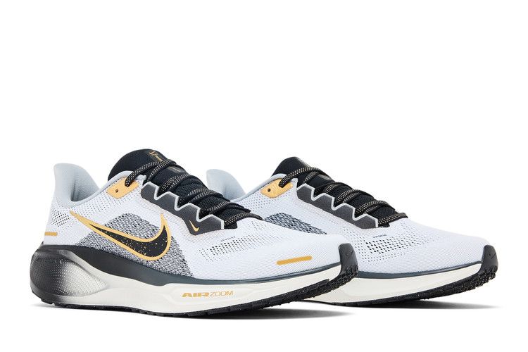 Nike Air Zoom Pegasus 41 Premium Weiß Schwarz Metallisches Gold