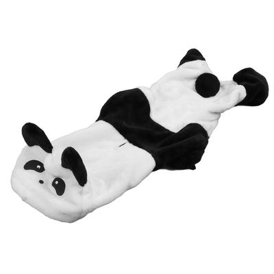 Psí mikiny s kapucí do chladného počasí Měkké Zesílené Polyester Bavlna Design Panda Zimní Psí Teplé Pyžamo pro Střední Velké Psy