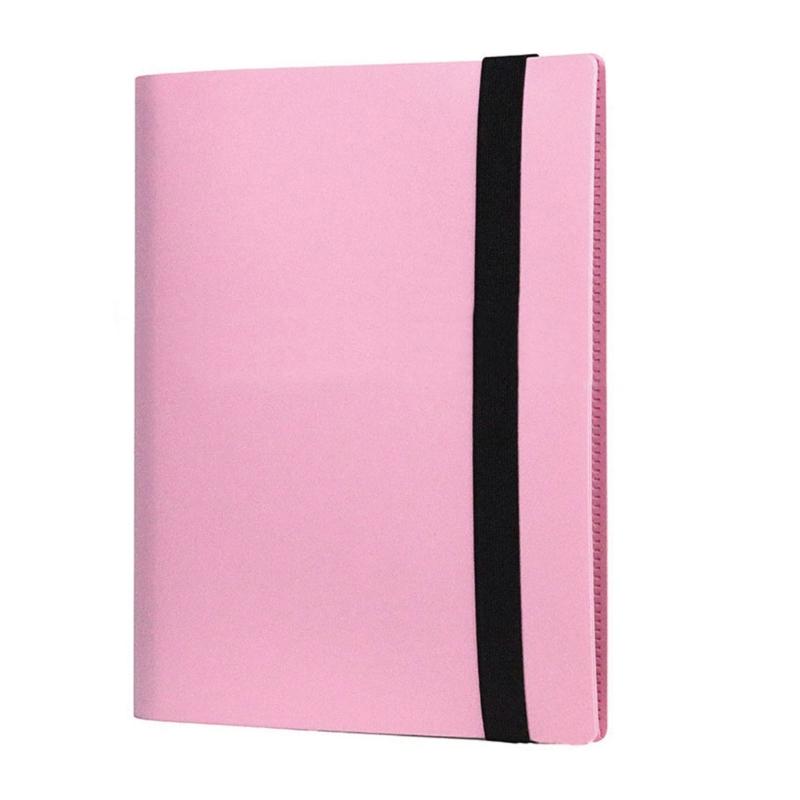 Sammelkarten-Ordner, Karten-Ordner 9 Taschen Karten-Sammlungsalbum 360 Kartenhalter Ordner für Spielkarten Sportkarten