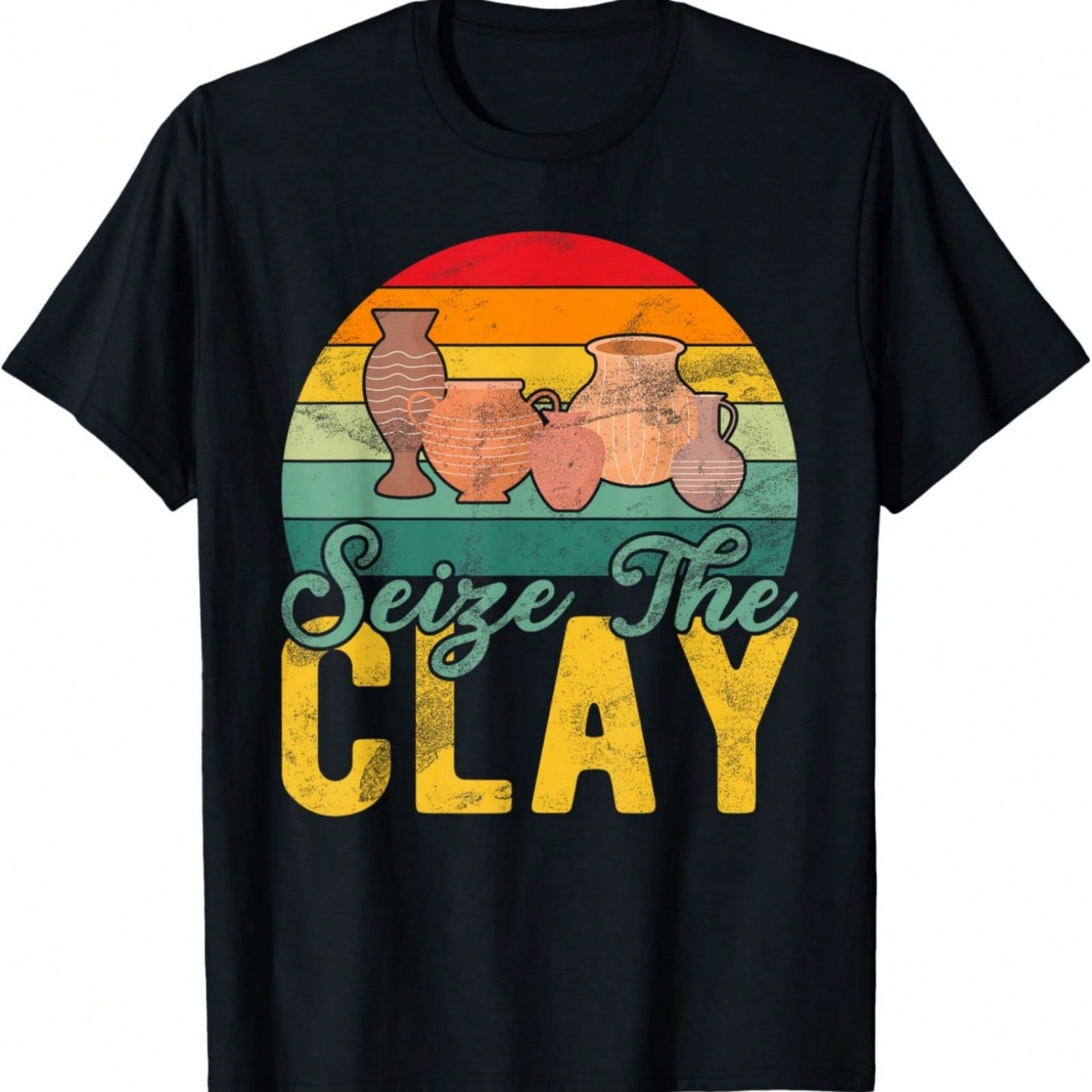 Seize The Clay Pottery T-Shirt S разноцветный