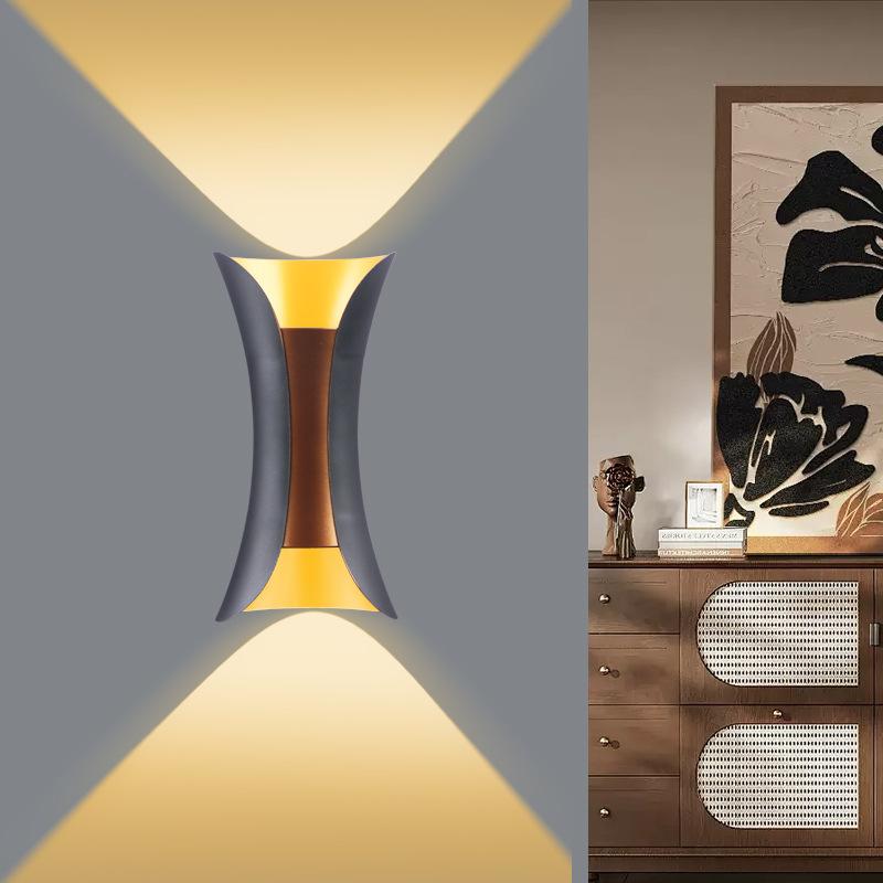 1PC LED Indoor Wall Lamp, Small Waist Wall Lamp, Bedroom Bedside Hotel Wall, Door Post, Balcony Wall Lamp