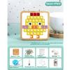 Bamboo Mosaic DIY Coasters Handmade Creative Material for Cup Tableware Mat Tray Placemat Mosaic Crystal Craft Tool Kit Kid Gift