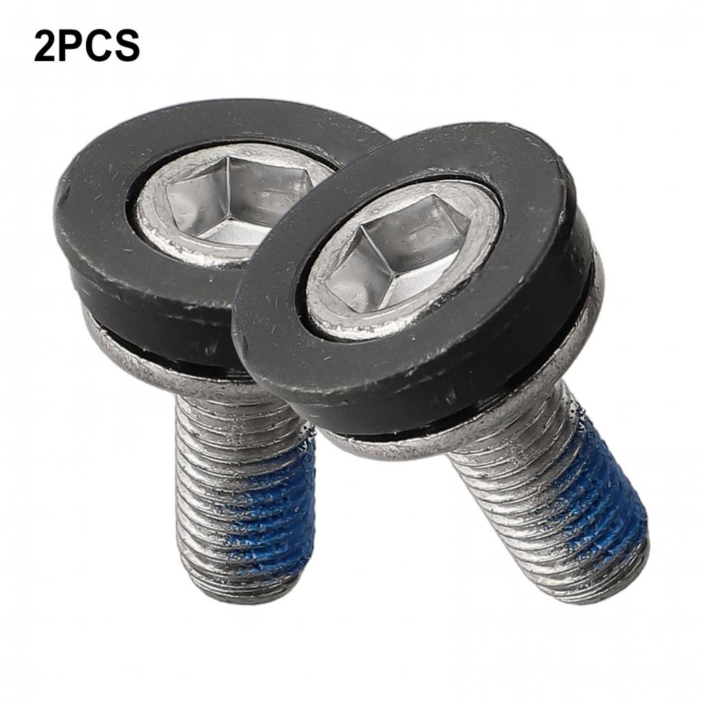 2PCS Bottom Bracket Nuts Road Bike Screw Waterproof