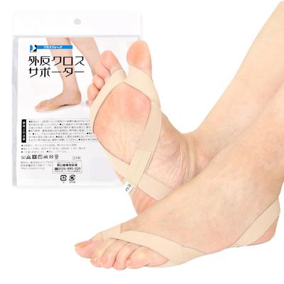Plus Walk Valgus Cross Supporter Thumb Spreading Belt Type Supporter Easy To Install Foot Arch Supporter (L)