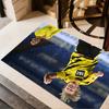 Borussia Dortmund's Star Player Area Rug Perfect for Entryway Outdoor Study room Playrooms Anti-slip Rug Anime Office Decor Best for Christmas