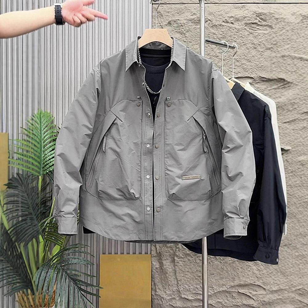 Pánská všestranná ležérní pracovní bunda—Módní trend pro jaro a podzim