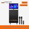 Portable Outdoor KTV Karaoke Speaker System with Dual Mics