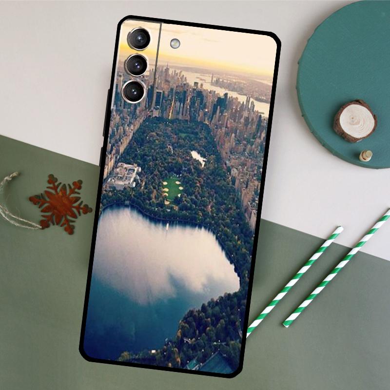 New York City Phone Case For Samsung Galaxy S26 S24 Ultra S20 S21 S22 S23 S25 Plus S10 S25 FE Back Cover