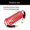 1.0 MPa 2 Mm Air Compressor Hose with PU Coiled Body for Repair Work, Inflation Service, Workshop Storage and Daily Garage Service