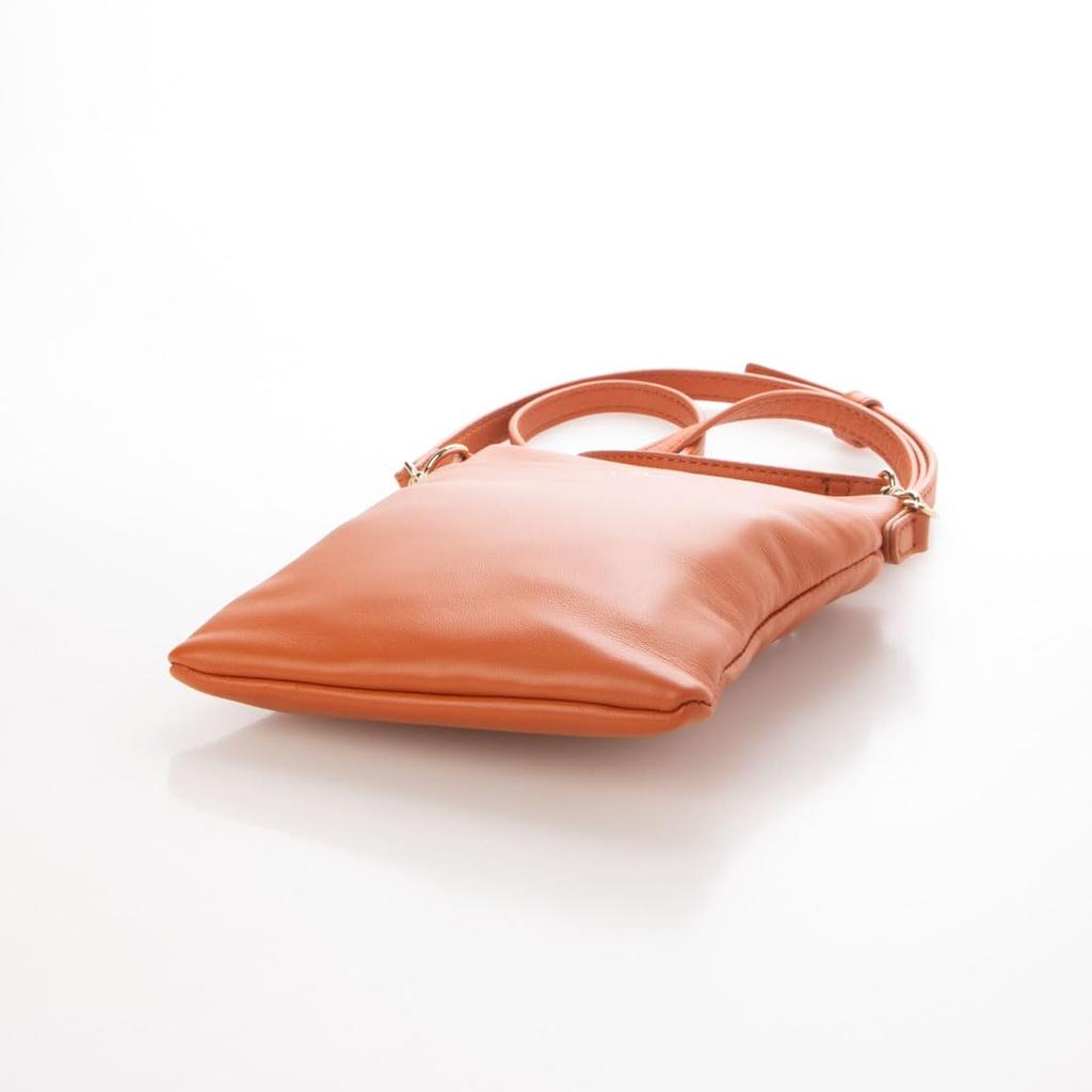 [Lavagagerie] Sheep Leather Square Minimal Pochette