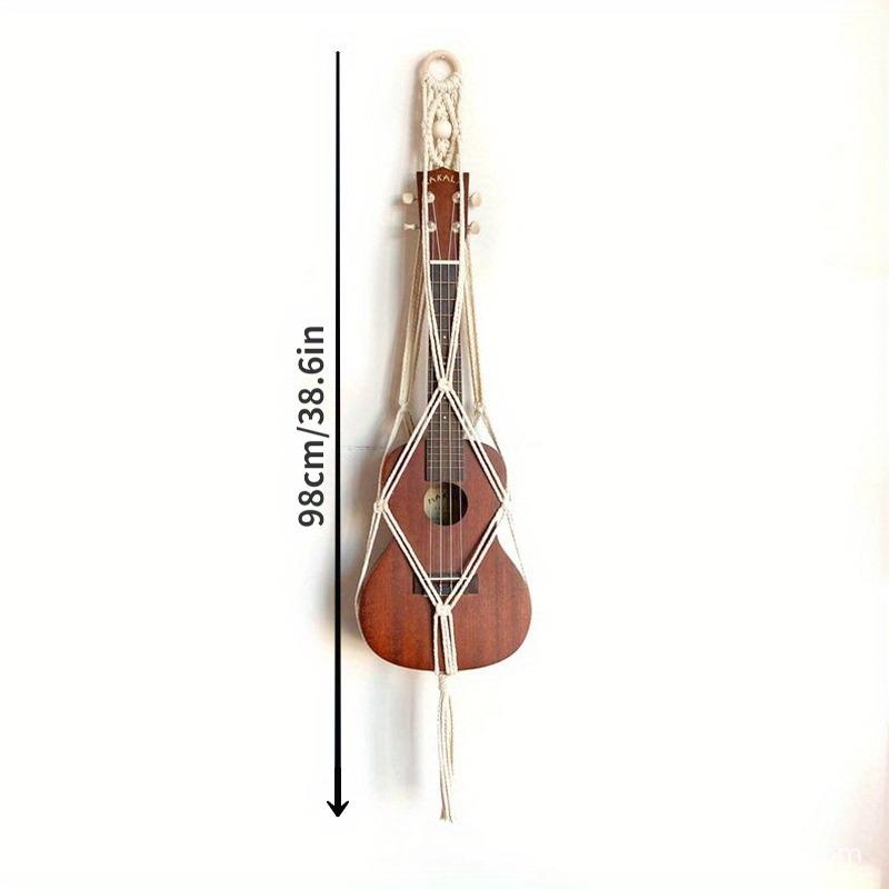 1шт простая сетка для гитарных инструментов - ручная работа настенная подвесная декоративная художественная и ремесленная подарочная упаковка белый