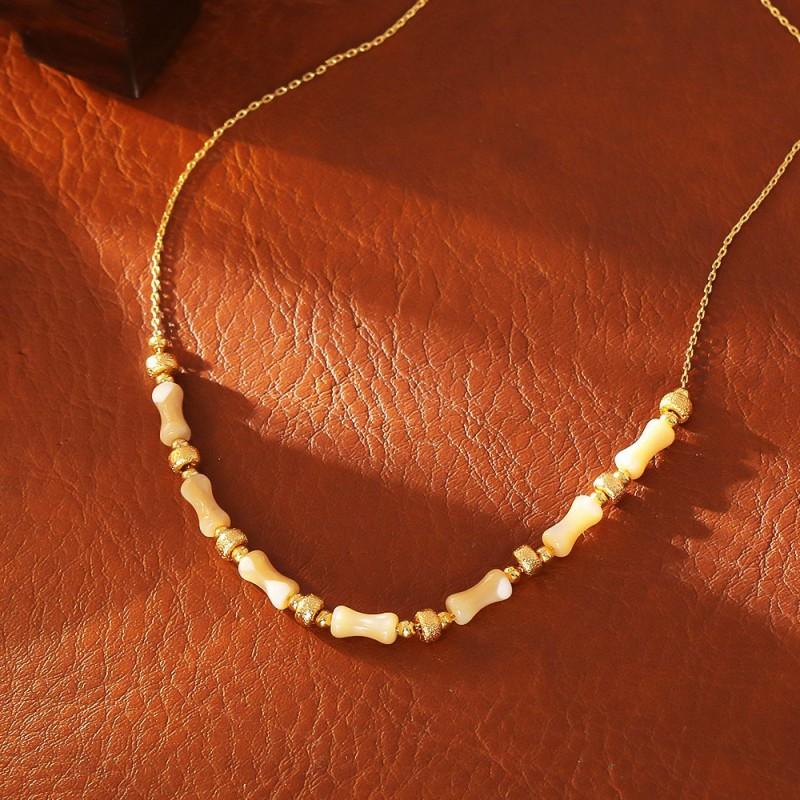 Cats Eye Stone Cube Pendant Necklace Earring Set Dopamine Chic Minimalist Geometric Jewelry Women