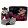 In Stock Anime Demon Slayer Douma Palm Sitting Figure Cup Noodle Holder Pvc Model Collection Ornament Toy Gift For Boys