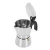 Stovetop Coffee Maker Octagonal Stainless Steel Italian Coffee Machine for Home Travel Easy To Clean
