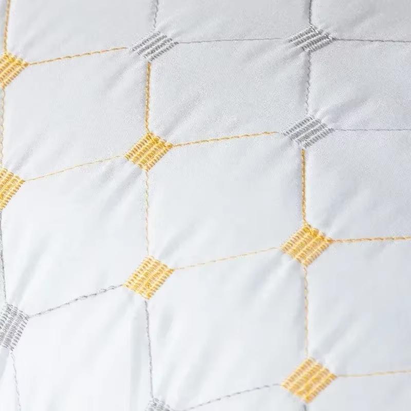 Weiches Kissen Hotel Gleiches Feder Baumwollkissenkern Dreidimensionales Nackenkissen zum Schlafen Schlafzimmer Wohnheim Hotel Anwendbar