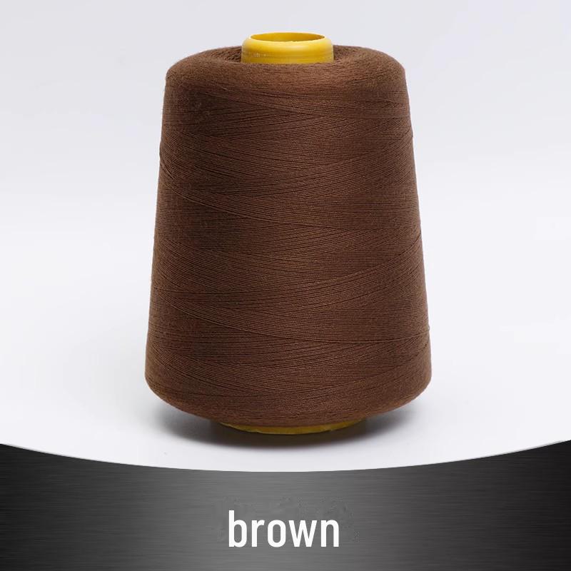 Balti 402 poliesteriniai siuvimo siūlai - 8000 jardų plokščiasiūlėms ir overlokams