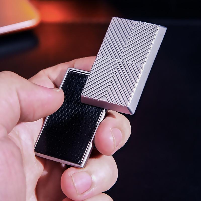 1pc Fidget Sliding Metal Fidget Toy Adult Operation Smooth, Charming Sound, Relieve Stress And Anxiety Adhd Desktop Toys