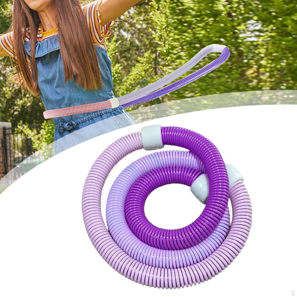 Fitness Hoop Abdomen Circles Portable Foldable Comfortable Indoor Workout Equipment for Home