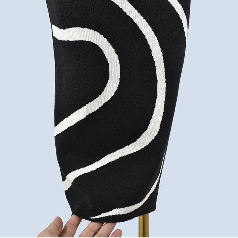 Fancy Fashion Spring & Fall Winter Silm Sheath Mid-Length Sling Dress One-Step Skirt Female Knitting Inner Wear Outer Wear