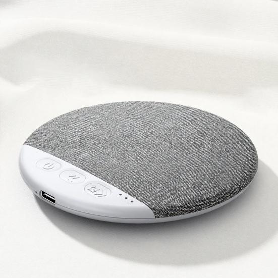 Under-Pillow Sleep Speaker with White Noise USB Rechargeable Ultra Slim Wireless Bluetooth-compatible 5.4 Pillow Speaker with Timer