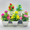 Artificial Potted Plants Artificial Flower Bonsai Artificial Green Plants Foam Roses 5 Foam Flower Ornaments