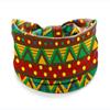 European American Women's Hair Band African Print Pattern Wide Edge Elastic Knot Sports Yoga Headband Women's Headwear Hair
