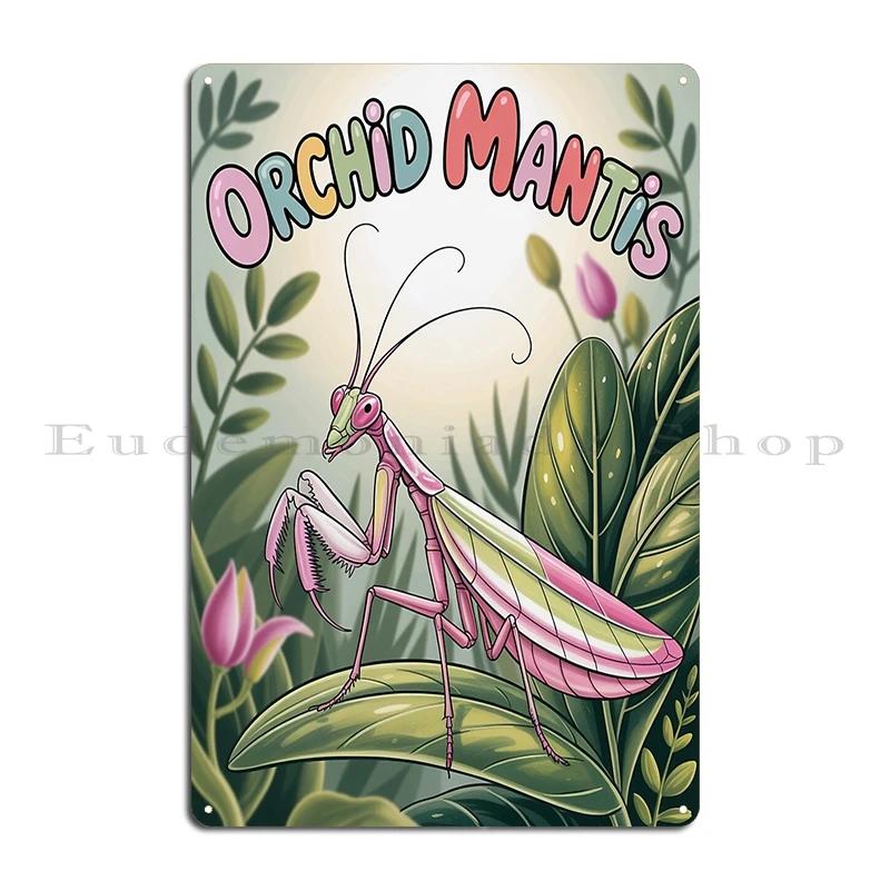 Praying Mantis Vintage Diagram Insect Bug Collector Praying Mantis Silhouettes Metal Iron Wall Cave Pub Mural Tin Sign Poster 20x30cm（7.8x11.8inch）