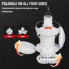 Solar camping barbecue fan light 2-in-1 portable solar adjustable suspension angle suitable for camping barbecue, RV, yard, emergency backup